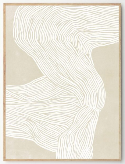The Line Series Framed Print 50x70