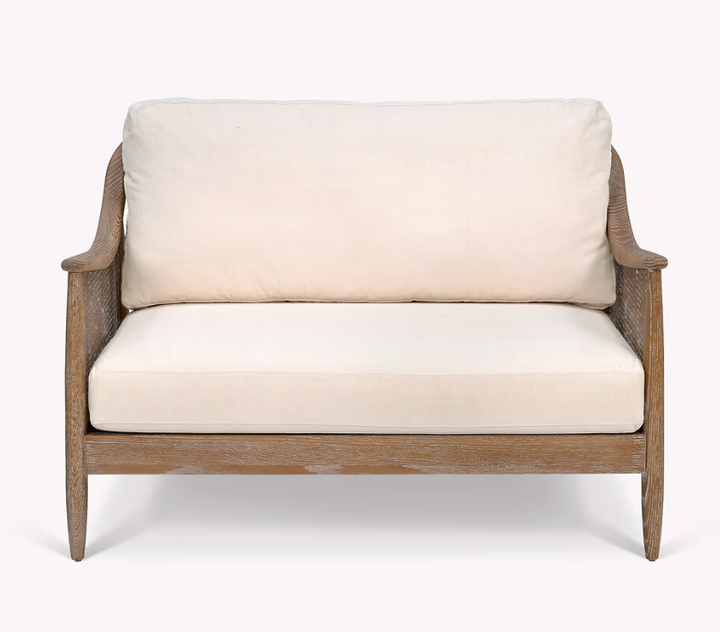 Templecombe Rattan 2 Seater Sofa Oatmeal (pre-order, due late May)