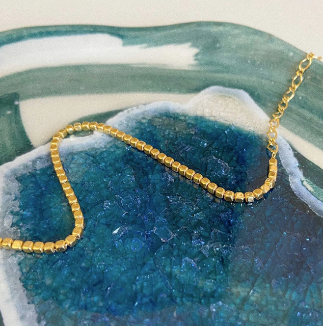 Daisy London - Beaded Chain Bracelet