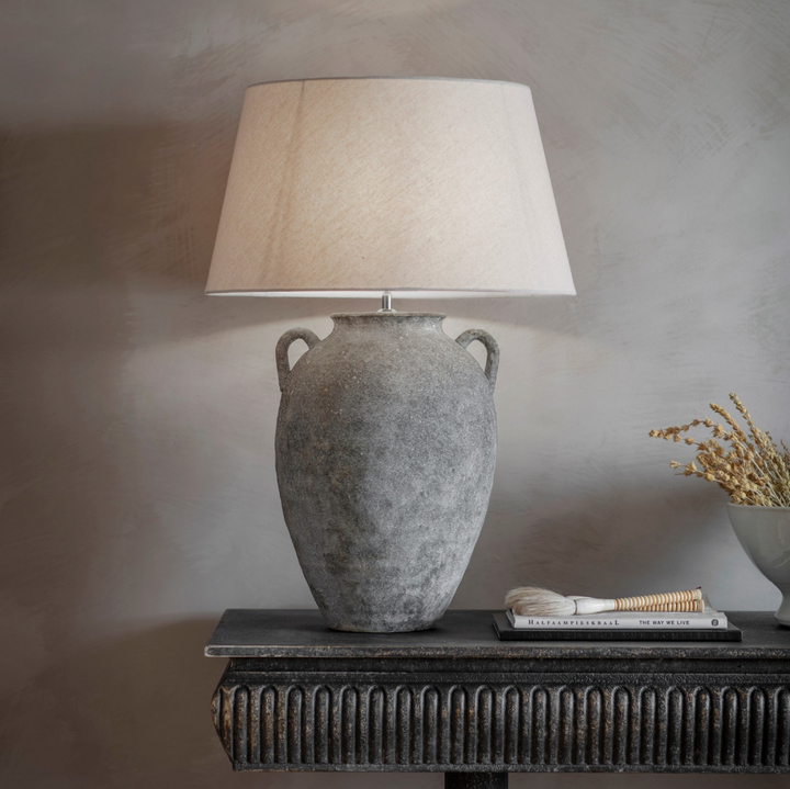 Bradwell Stone Urn Table Lamp