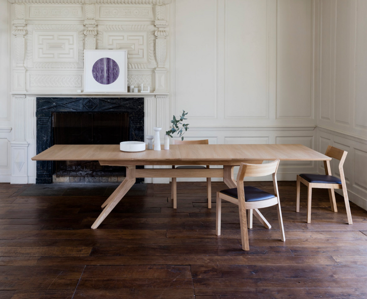 Ex Display Oak Extending Table