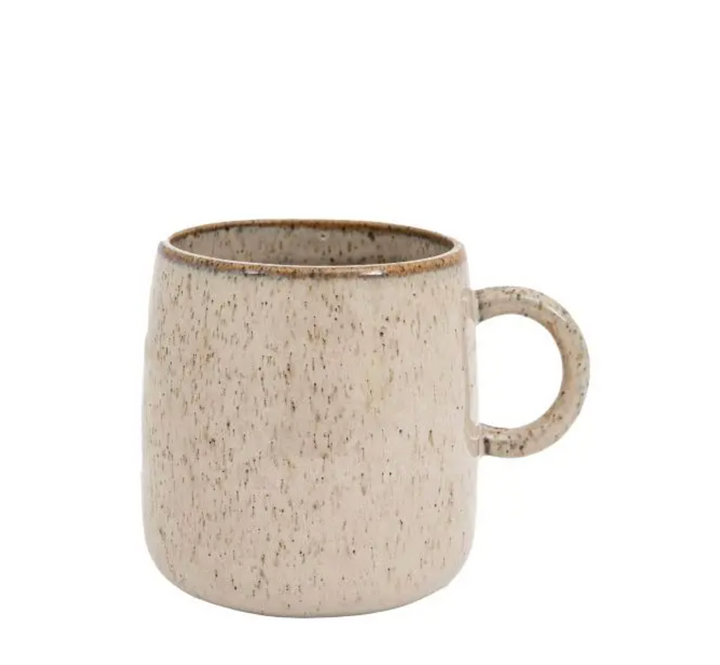 Speckle Glaze Mug Oatmeal