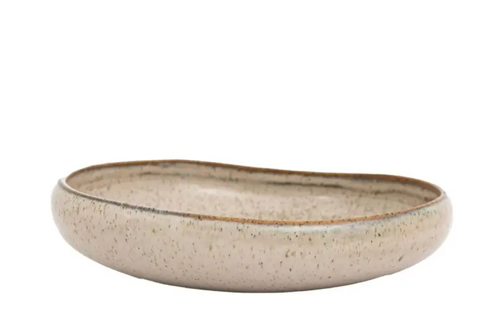 Speckle Glaze Pasta Bowl Oatmeal