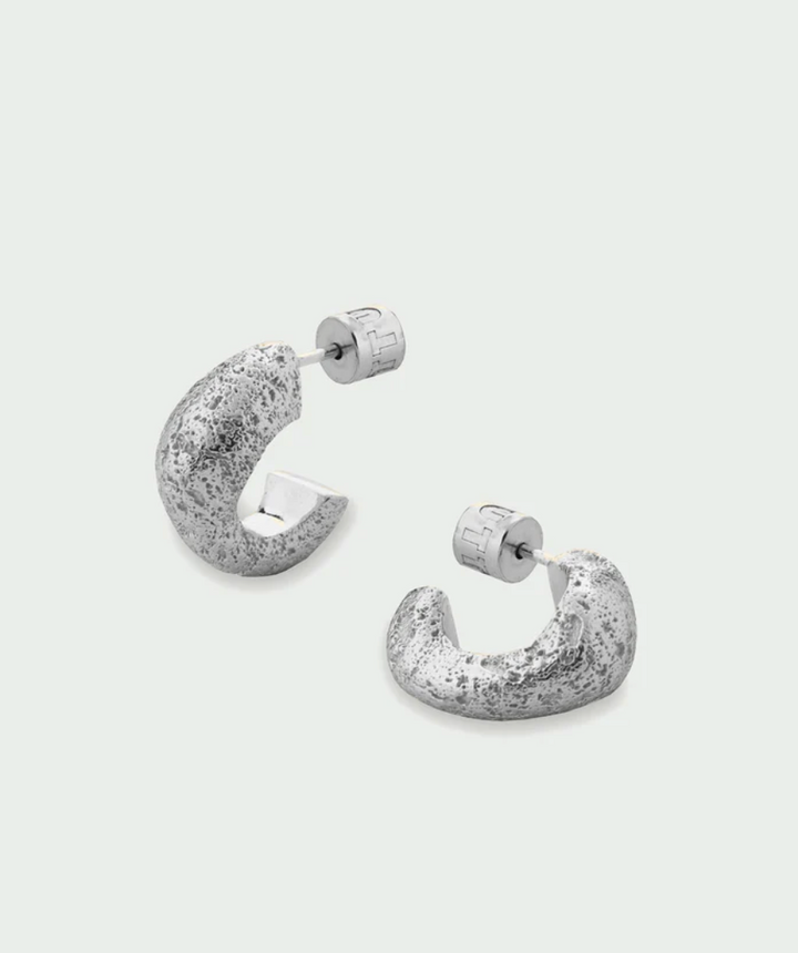 River Earrings Silver