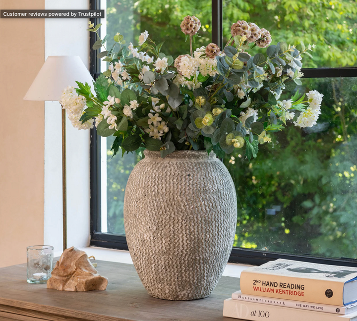 Aldbury Tall Stone Vase