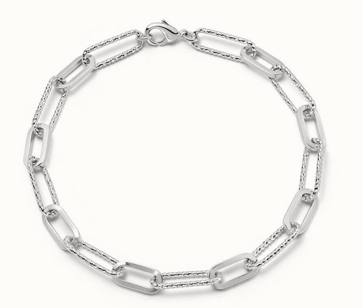 Daisy Paperclip bracelet