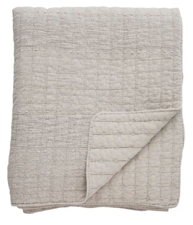 Isadora Bedspread 260x240cm Linen