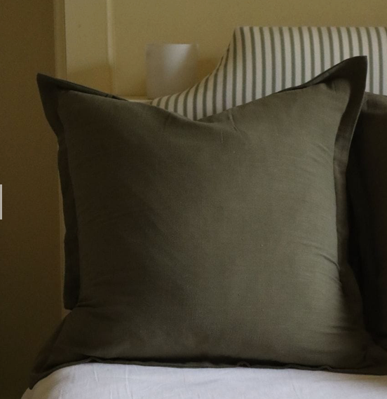 Large Orla Olive Cushion