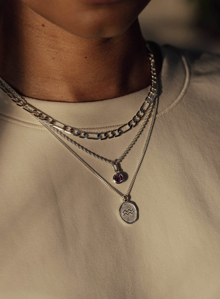 Plateau Necklace Silver