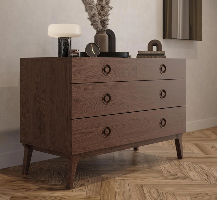 Valentine Chest of Drawers - Walnut