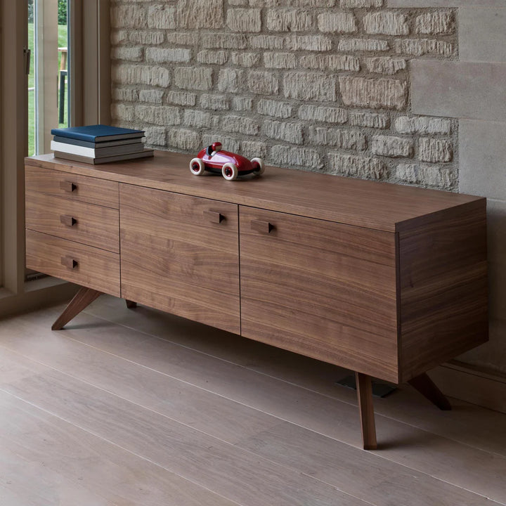 Walnut Cross Sideboard