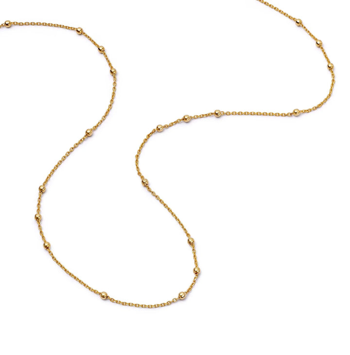 Daisy London Beaded Layering Chain Necklace