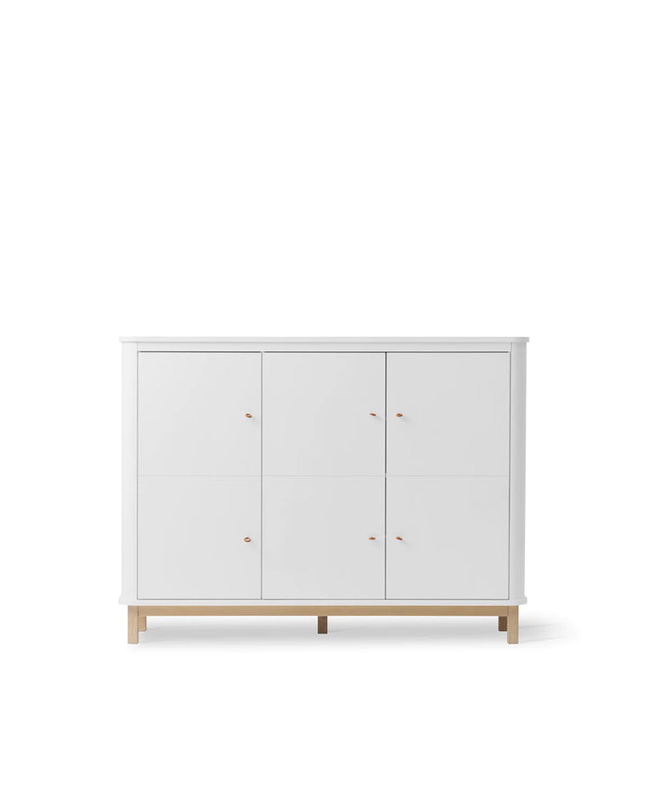 Wood Multi Cupboard 3 Doors