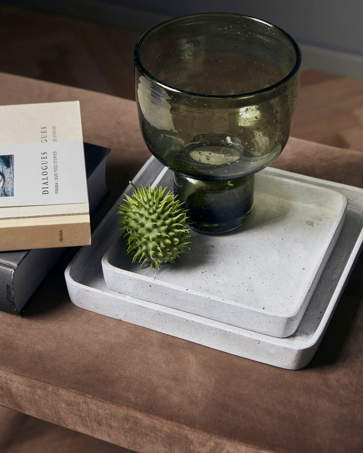 Square Grey Stone Trays (Different sizes)