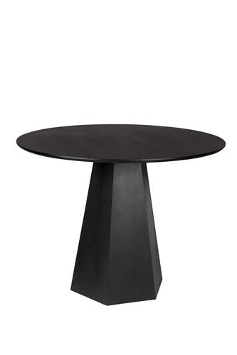 Black Pedestal Table