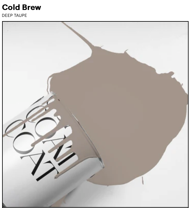 Cold Brew - Deep Taupe - Coat Paint