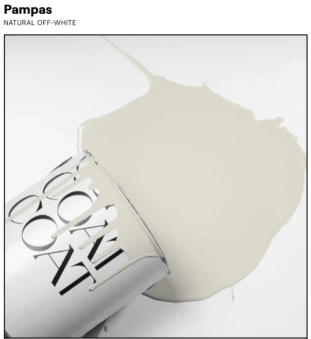 Pampas - Natural Off White - Coat Paint