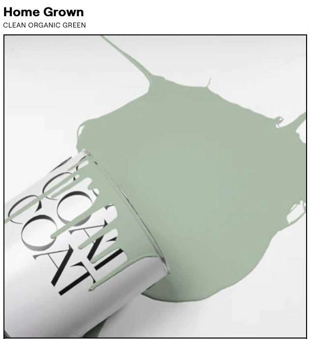 Home Grown - Clean Organic Green - Coat Paint