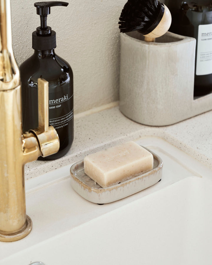 Soap Dish Shell Grey