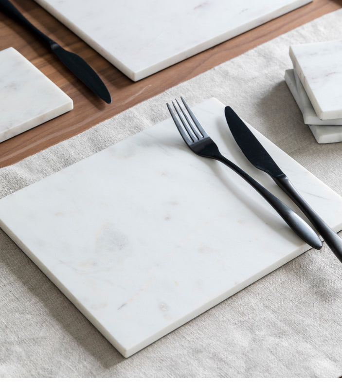 White Marble Placemat