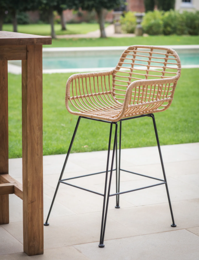 Hastings Indoor / Outdoor Bar Stools With Arms