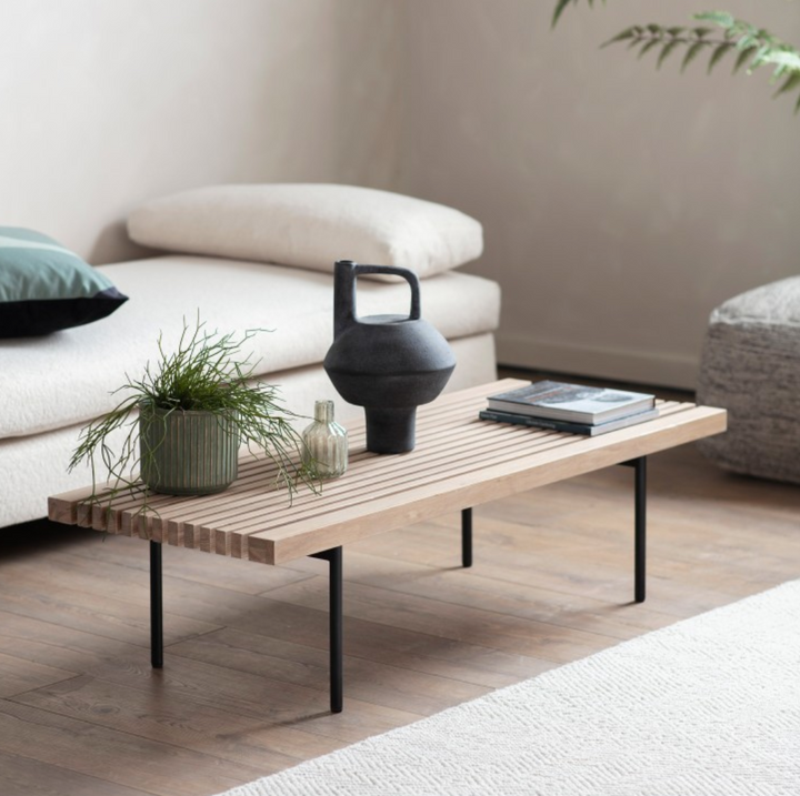 Japandi Coffee Table Pebble Home Lifestyle