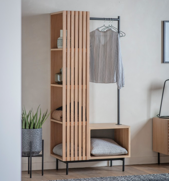Japandi Open Wardrobe