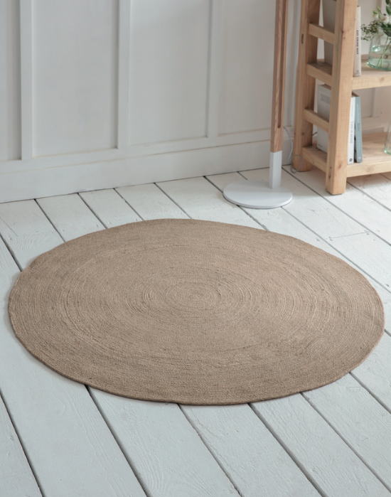 Woven Natural Rug Round 120cm