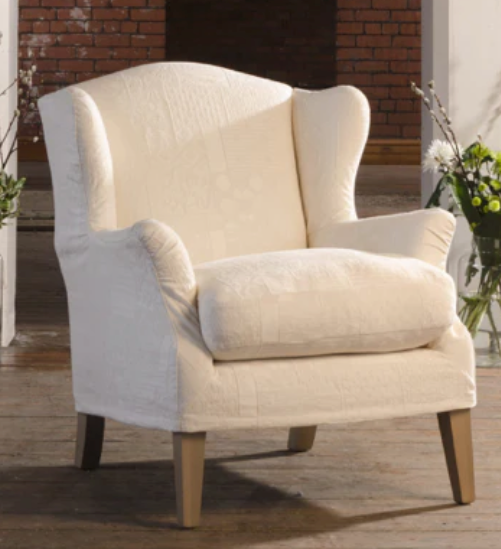 Kandice Wing Chair (loose cover)