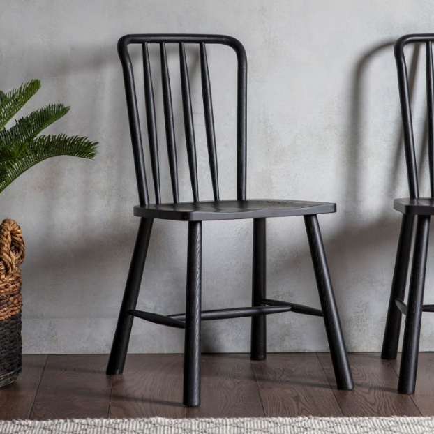 Whittle Dining Chair (Black)