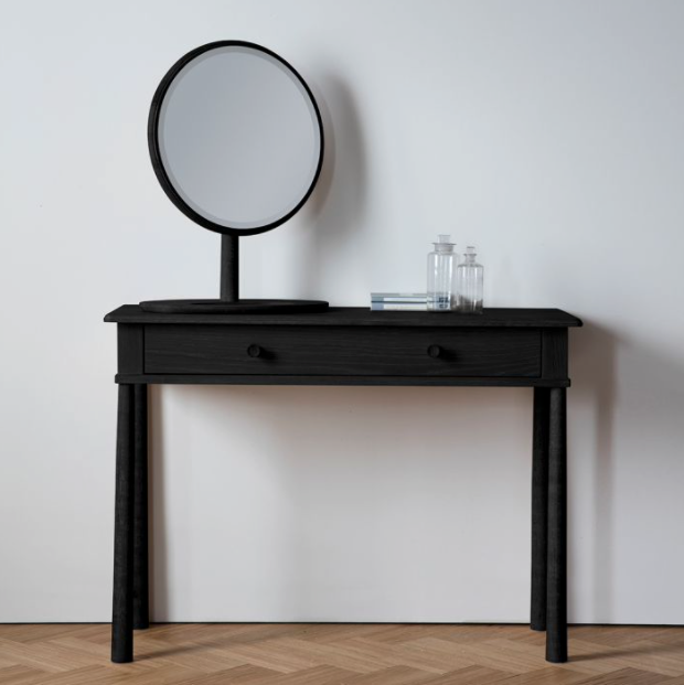 Whittle Dressing Table (Black)