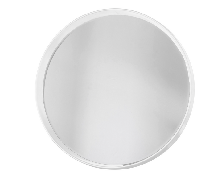 Harvey Round Mirror (White, Gold or Silver)