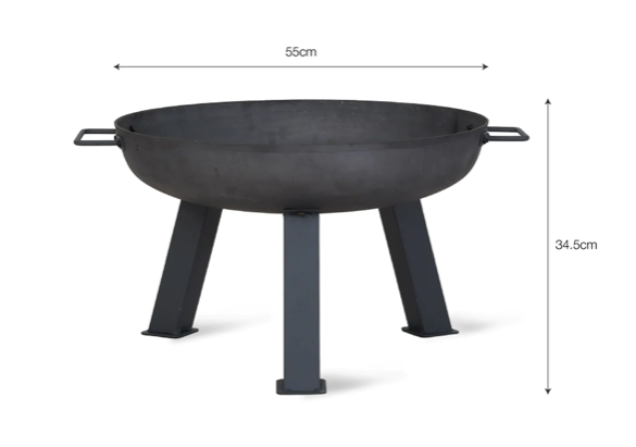 Foscot Outdoor Fire Pit (3 Sizes)