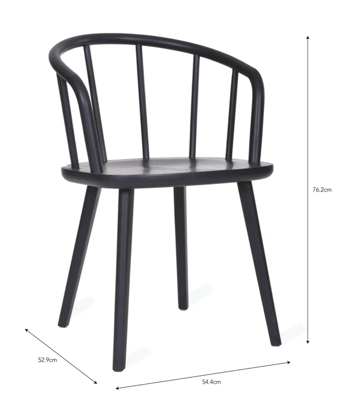 Calver Chair (Natural or Carbon)
