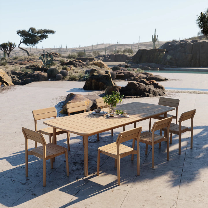 Tanso Outdoor Dining Table Large
