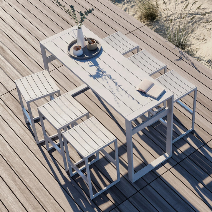 EOS Outdoor Rectangular Bar Table (3 colours)