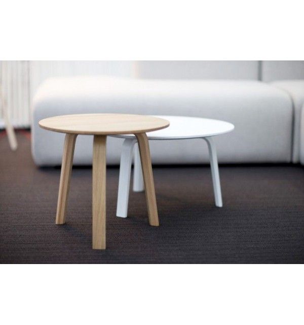 Bella Round Coffee / Side Table (available in white or black)
